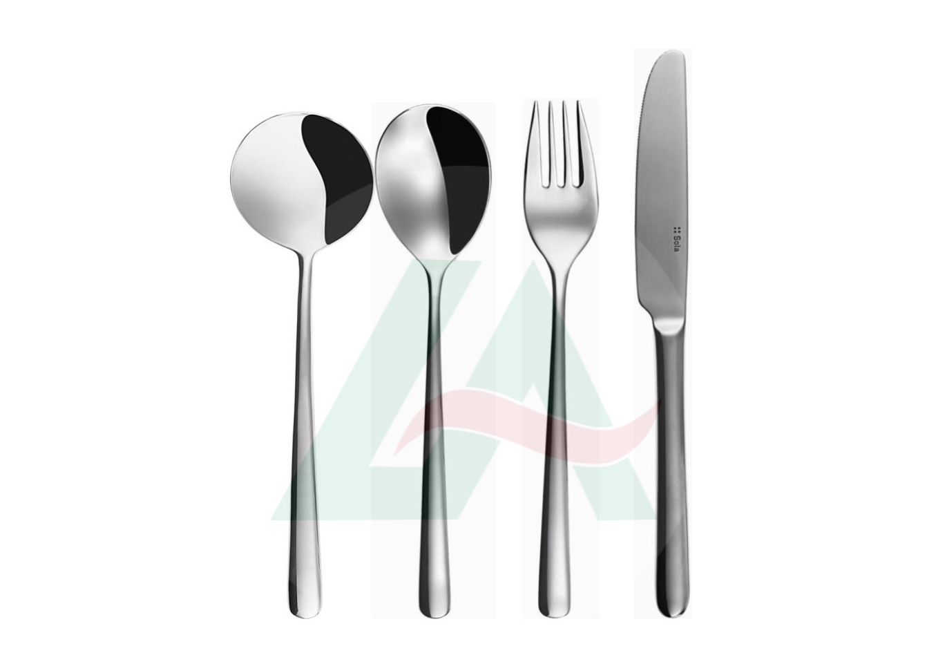 Bộ 6c Muỗng Ăn 106150 - Inox 304 Stainless Steel 18/10 Đồ dùng bàn tiệc nhà hàng khách sạn cao cấp (Set of 6pcs Table spoon SS18/10)