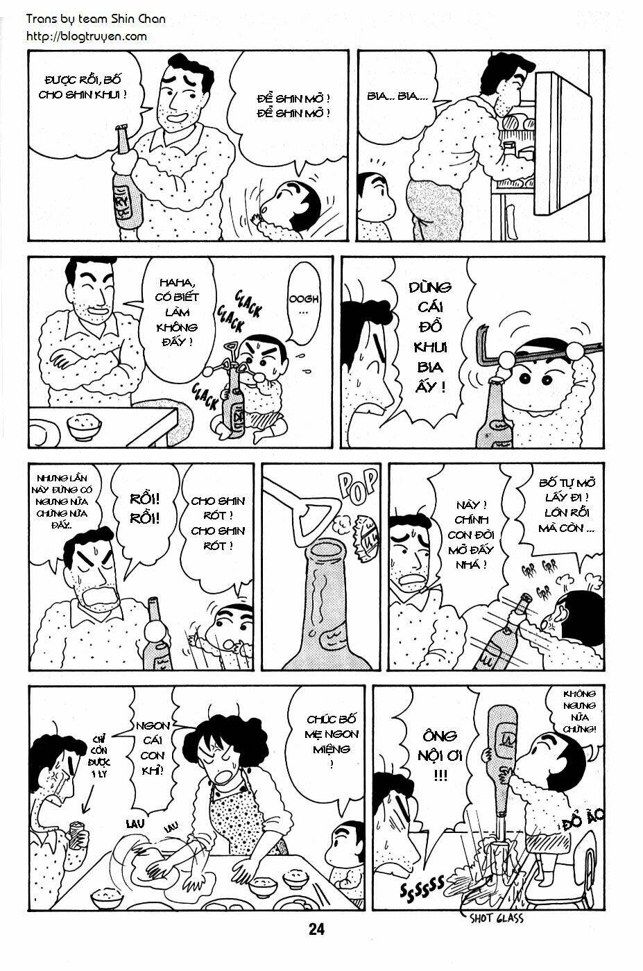 crayon shin-chan cậu bé bút chì chapter 2 25