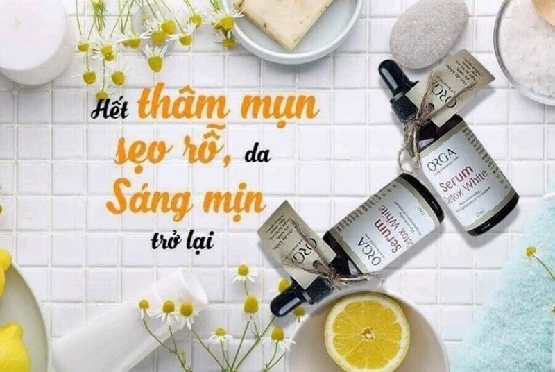 Tinh chất dưỡng trắng, làm sáng da SERUM DETOX WHITE 25ML