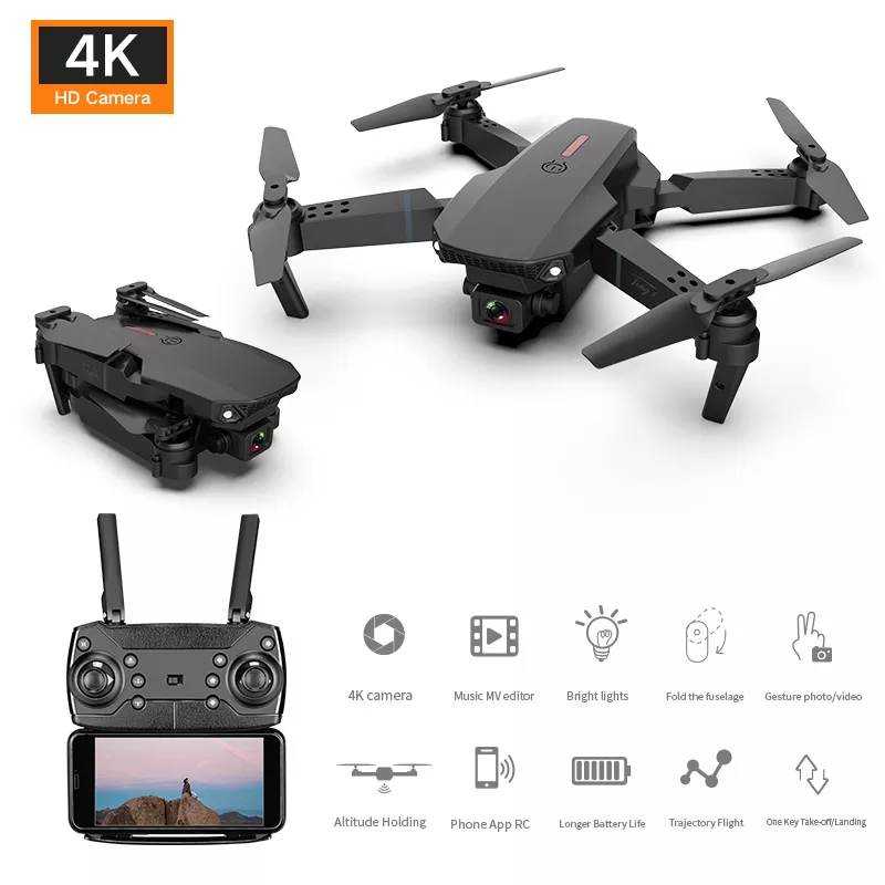 Máy Bay Điều Khiển Drone Flycam Camera 4K Ultra HD - Home and Garden