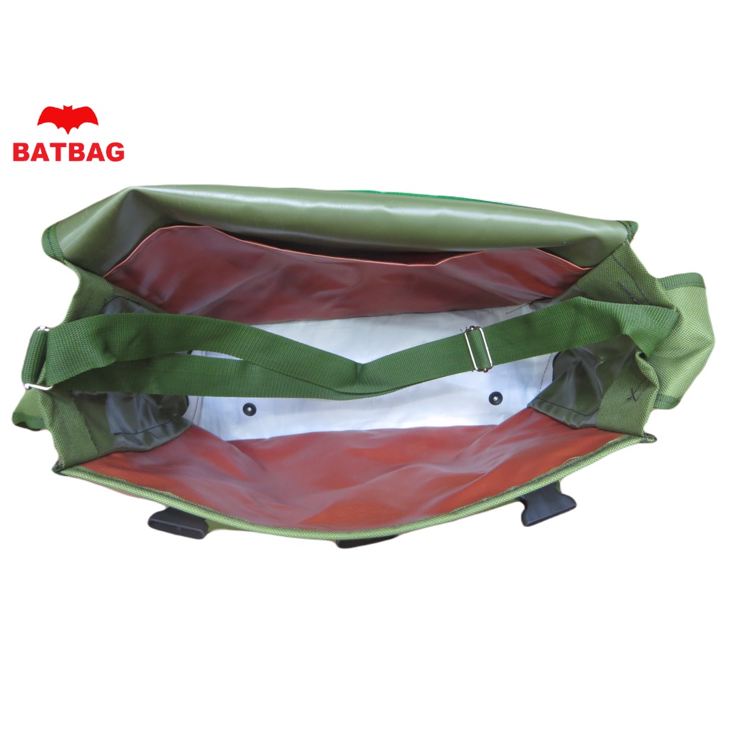 Túi Đựng Dụng Cụ Sửa Chữa, túi đồ nghề Daikin, Batbag Có Chân Đế mầu xanh lính XL45 45X35X18cm