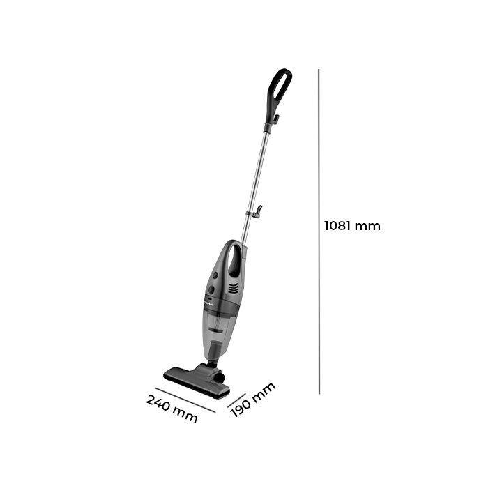 Máy hút bụi cầm tay Rapido RVC-600HG 600W thương hiệu Đức siêu mạnh 15000Pa với 3 đầu hút đa năng - Hàng chính hãng