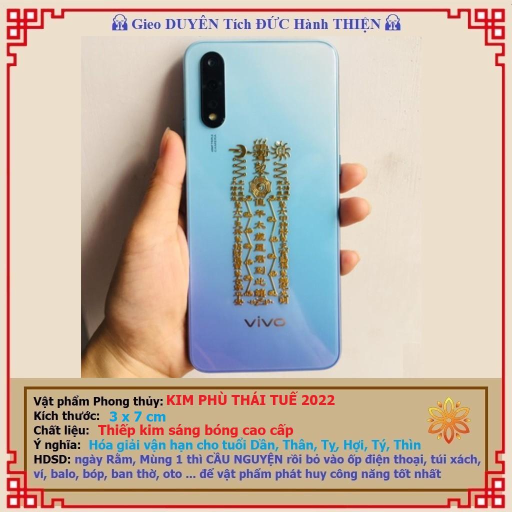 Thái Tuế năm 2022 - Kim Phù Thái Tuế Nhâm Dần năm 2022