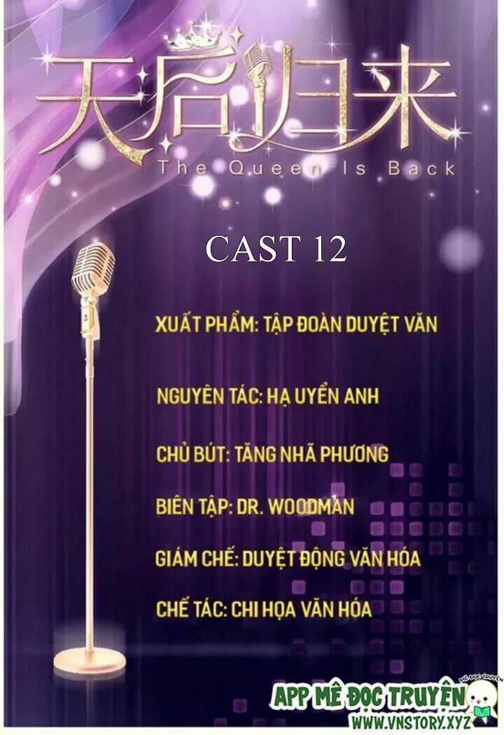 thiên hậu trở về chapter 12 1