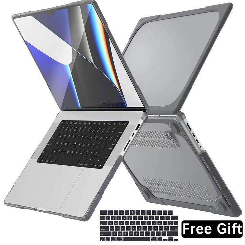 Ốp Bảo Vệ Chống Sốc Cho MacBook Air 13.6 M2 2022 2021 Pro 14 inch A2442 2020 A2338 A2337 M1 Chip Pro 13 Retina inch 2020 A2289
