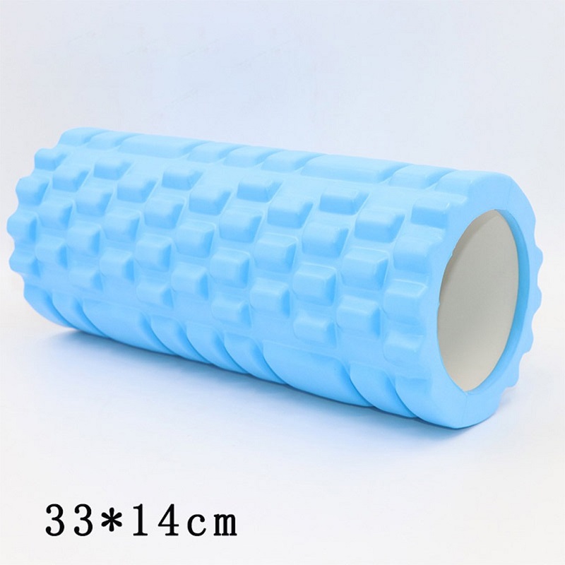 Combo 3 Sản Phẩm Tập Yoga - YOGA QG: 1 Thảm Tập Yoga 2 Lớp 6mm + 1 Con Lăn Massage Tập Yoga 33cm x 14cm + 1 Dụng Cụ Tập Bụng Chữ T