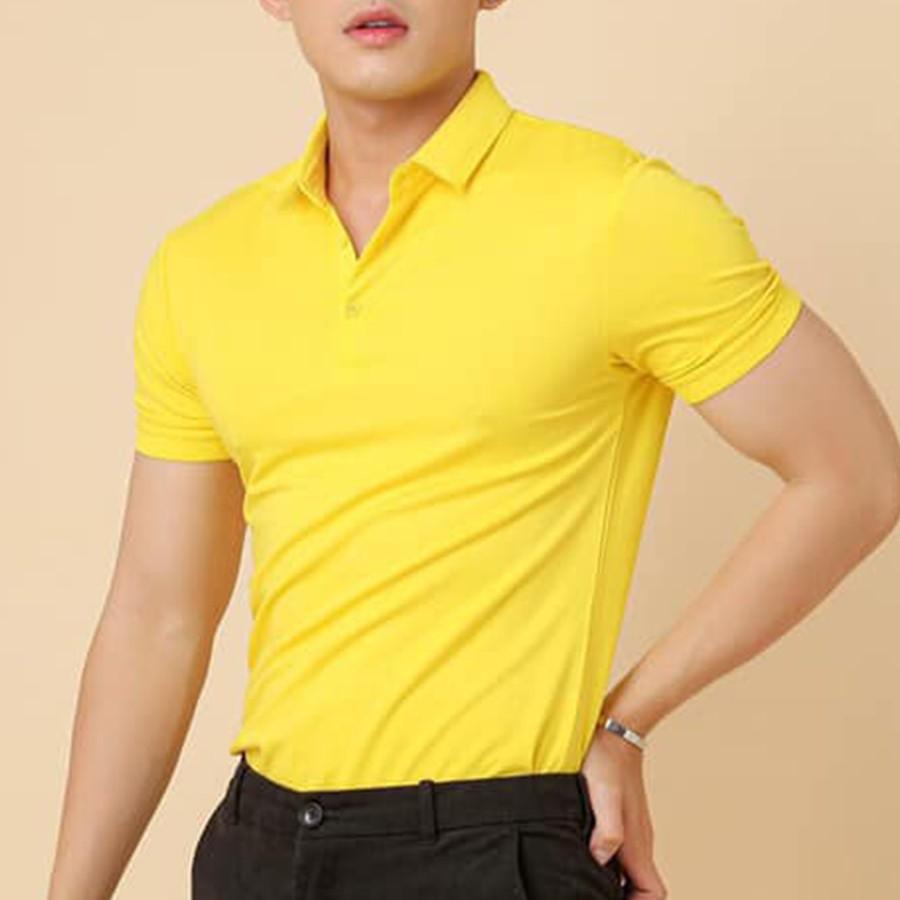 Áo Polo nam cao cấp vải cotton xuất xịn sang trọng lịch lãm nhiều màu