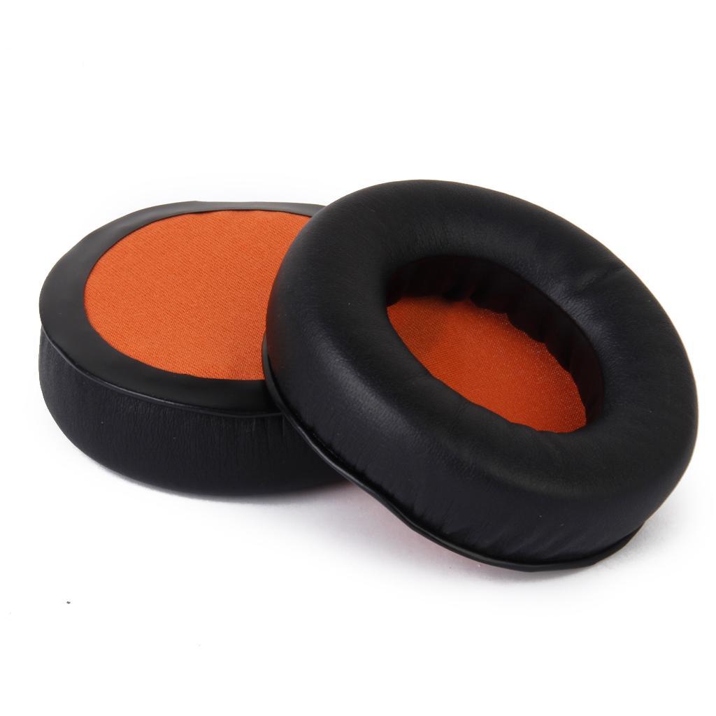 1 Pair 90mm Replacement Ear Pads Cushion For Razer Game Headphone