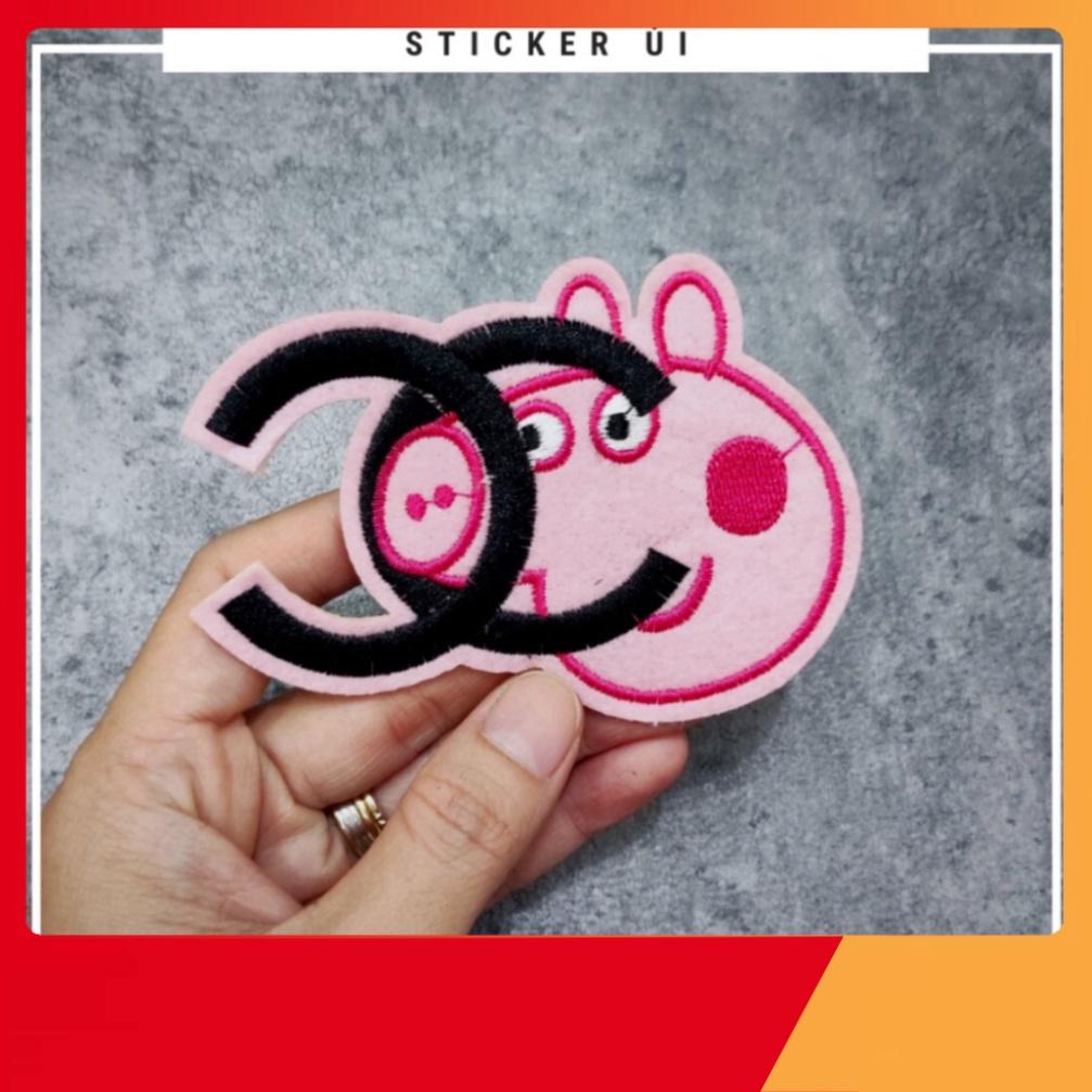 Sticker vải thêu cao cấp - có sẵn KEO ỦI,Patch ủi dùng để triển khai miếng vá Quần Áo,áo phao,BALO,quần jog