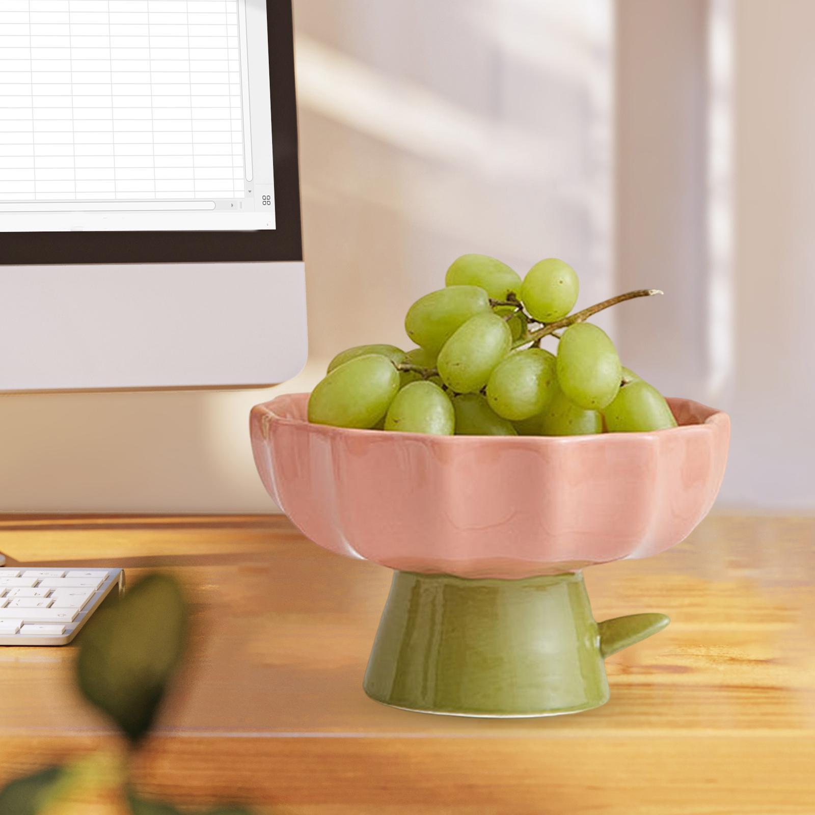 Fruit Storage Rack Key Organizer Vegetable Tray Plate Holder for Kitchen Table Party
