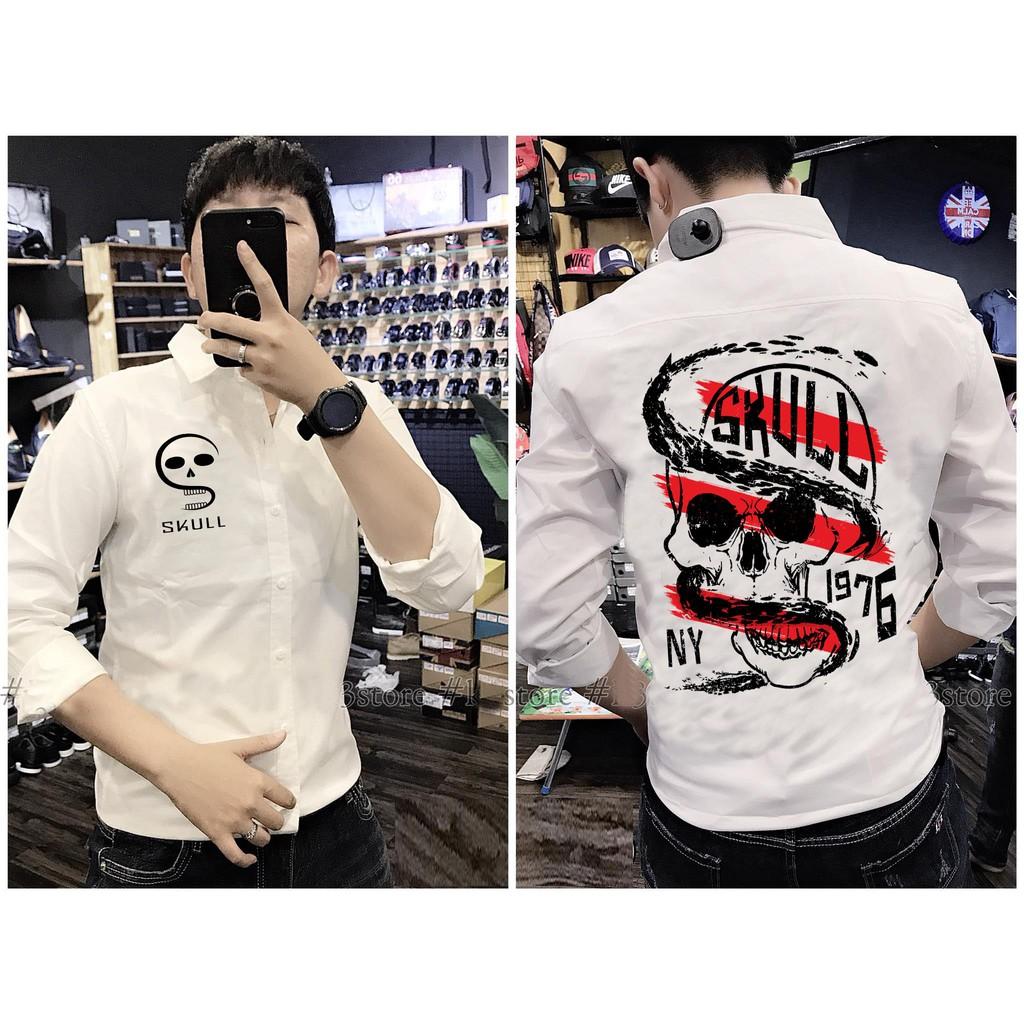 BST 4 Áo Sơ Mi Nam Họa Tiết ECKO UNLTD HÀ MÃ Cao Cấp | ECKO Shirt SM10