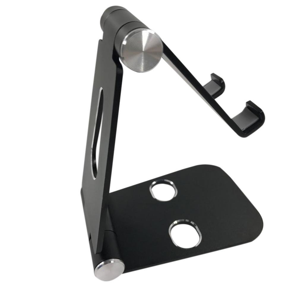 Desk stand, Multi-angle Holder Tablet Dock Adjustable Foldable Portable Desk Stand Fold-up Smartphone Stands Holders for Apple iPhone, iPad, Samsung