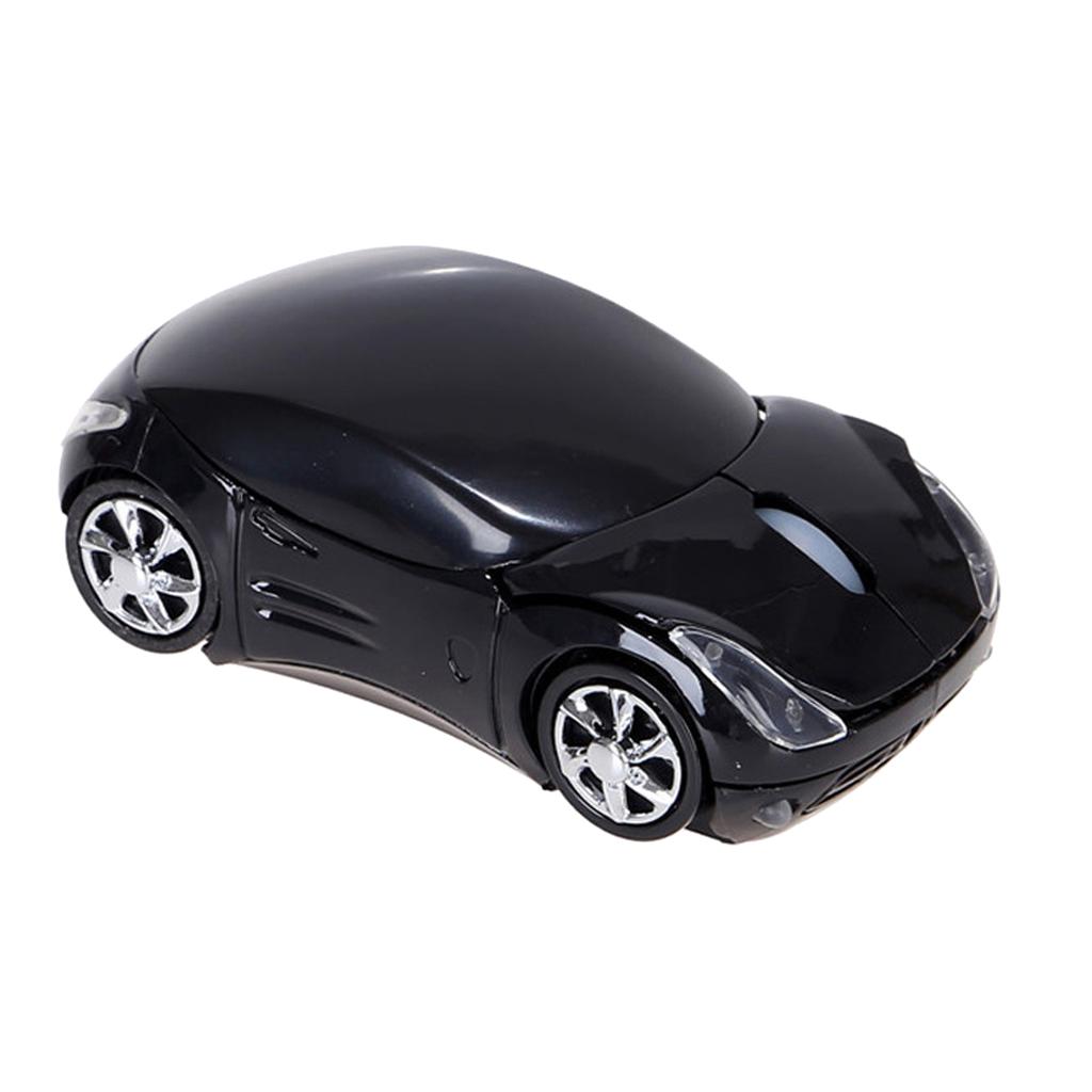 2.4Ghz Car Shape Wireless Mouse, Mini Optical 1000DPI Mice with USB Receiver