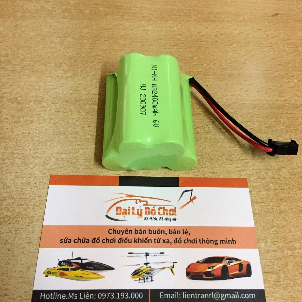 Pin sạc 6V dung lượng cao 2400mAh xếp chồng