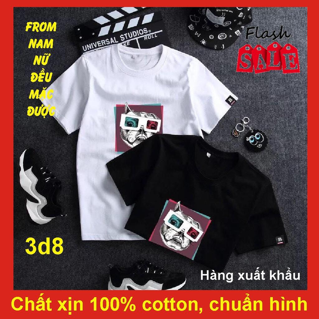 Áo thun 3d 8 hottrend hàng VNXK, 100% cotton chất lạnh, hàng đẹp, sịn sò, mịn sịn thơm, co giãn 4 chiều, phông