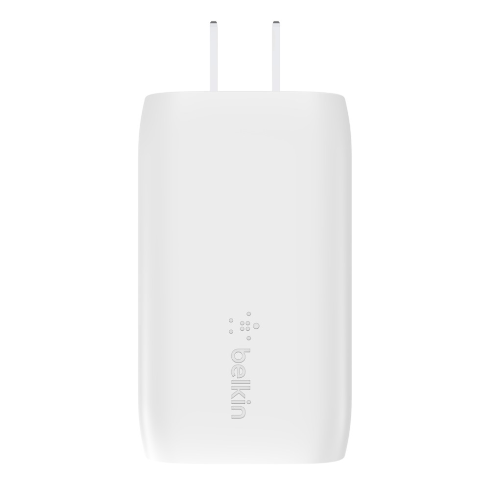 Adapter sạc nhanh 32W Belkin USB-C PD 20W + USB-A 12W - WCB004dqWH - Hàng Chính Hãng