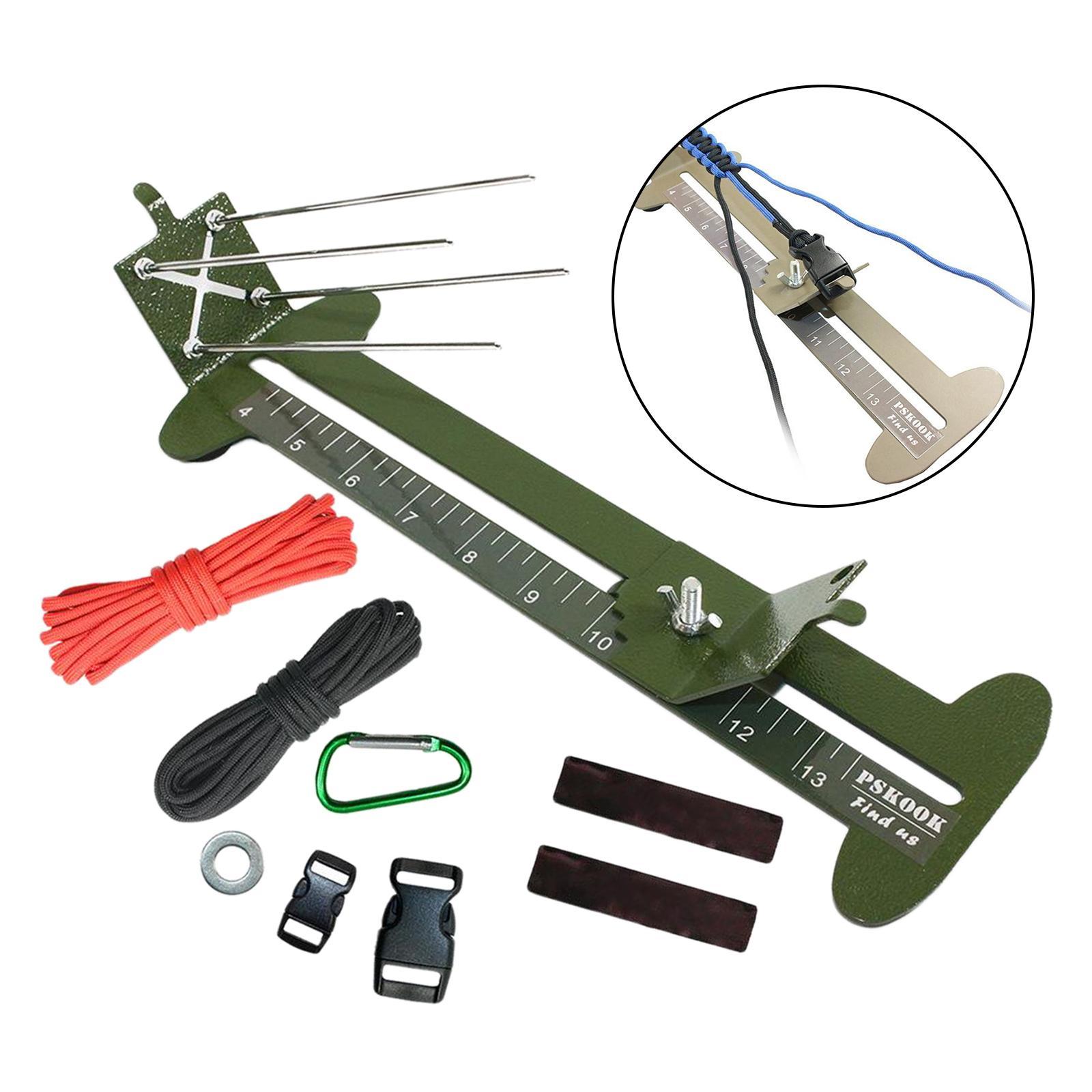 Bracelet Kit Wristband Braiding Knitting Weaving Green