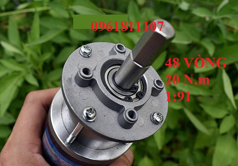 Motor giảm tốc 220v planetary 48 vòng