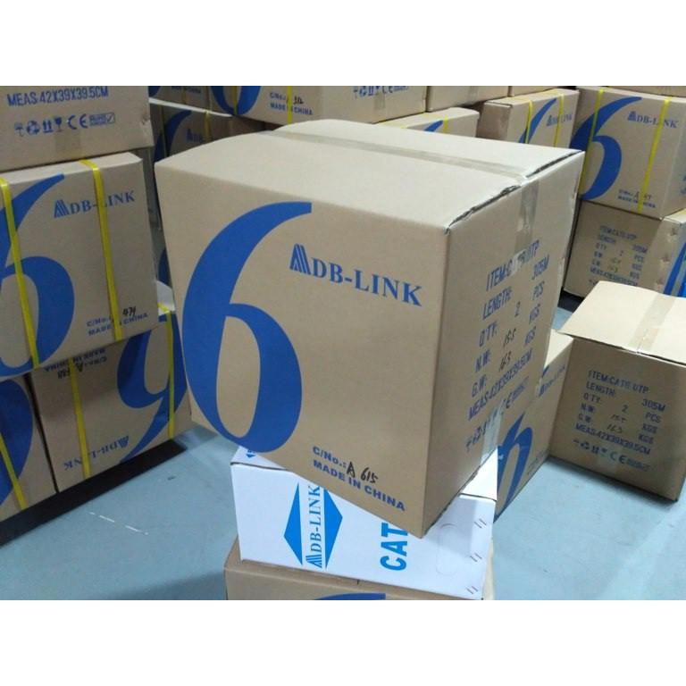 Dây Cáp Mang ADB Link Cat6 UTP 305M Cuộn ( Màu Xanh ) - Hàng Chính Hãng