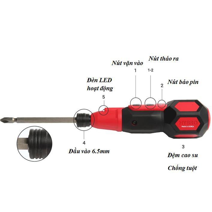 Máy vặn vít cầm tay HIT-K01-4BIT