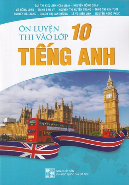 Sách  - Ôn luyện thi vào lớp 10 Tiếng Anh