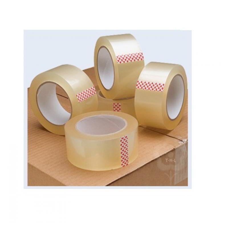 Băng Keo Trong , Đục 5cm 80Yard - 6 Cuộn / Cây