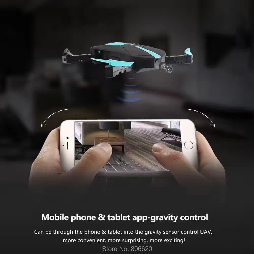 Super Mini HD WiFi Photography Aerial Chụp ảnh có thể gập lại máy bay không người lái đồ chơi không có chế độ đầu