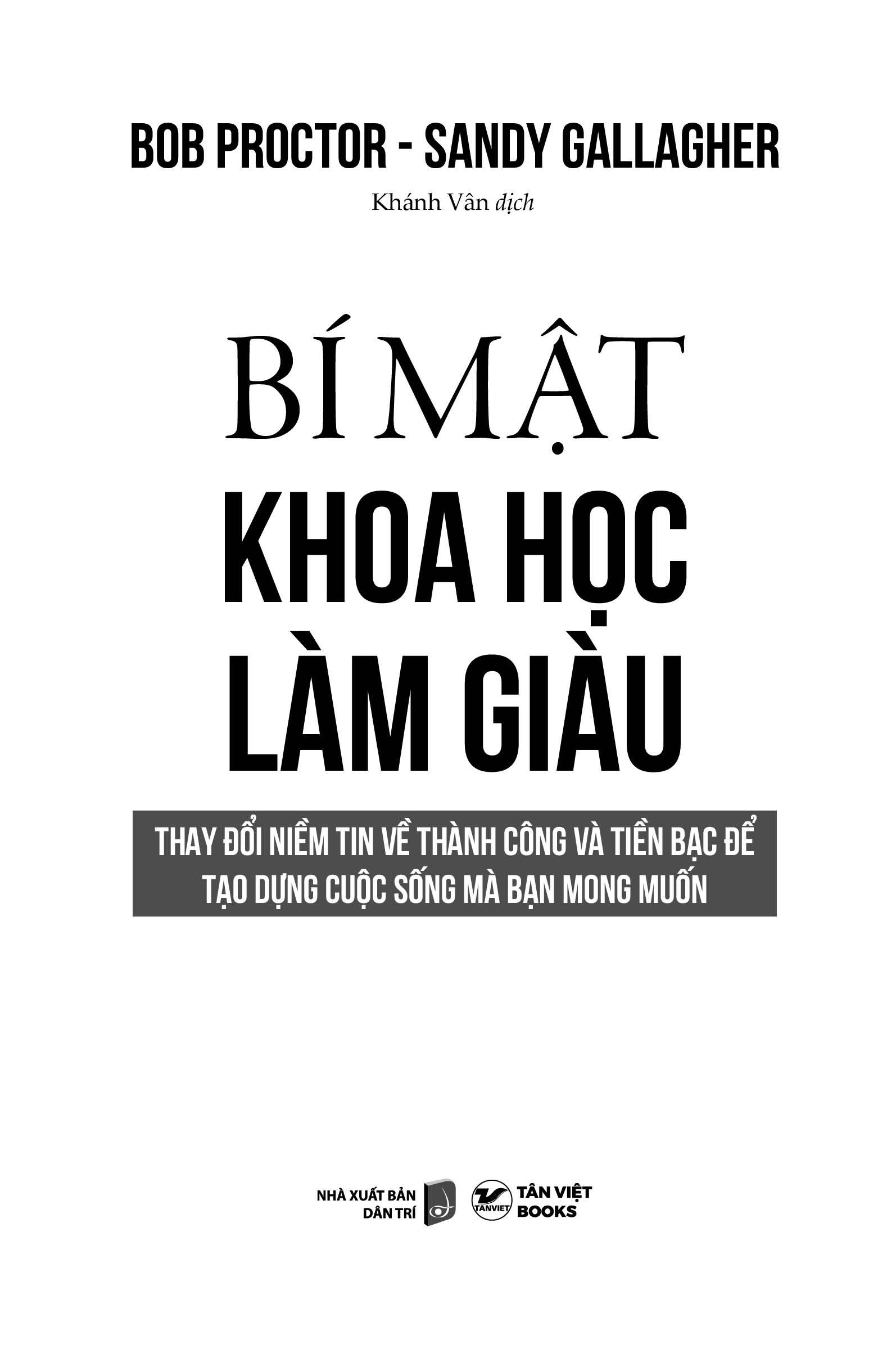 Bí Mật Khoa Học Làm Giàu