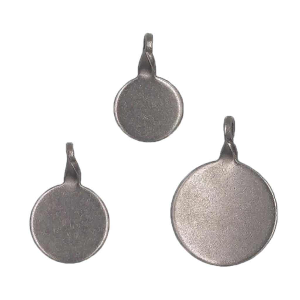 3pcs Target Plinking Target Dia. 2.5/3/4cm Thickness 3mm for