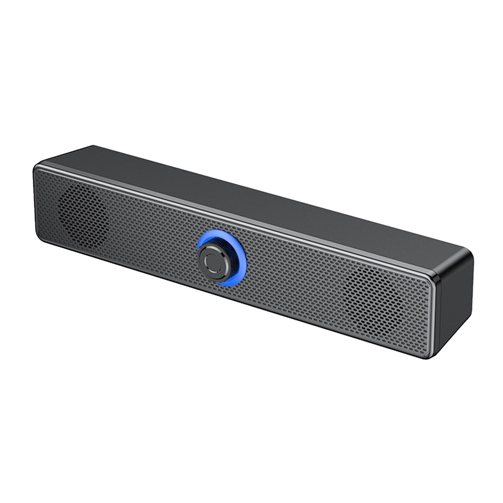 Sound Bar   Bluetooth Speaker Volume Control USB Battery Powered for PC