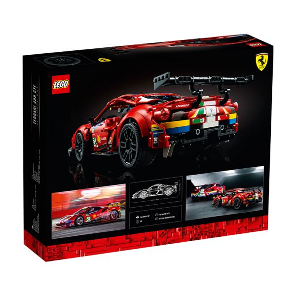 BỘ LẮP RÁP LEGO TECHNIC 42125 SIÊU XE FERRAR 488 GTE
