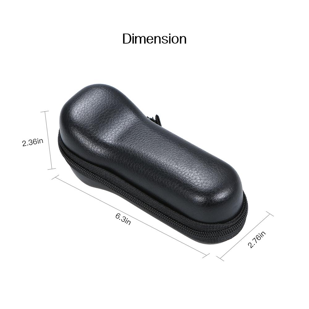 Forehead Thermometer Storage Bag Shockproof Waterproof Carrying Case with Soft Lining Mesh Bag Replacement for Braun