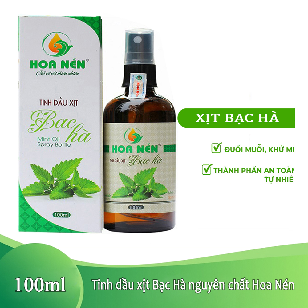 TINH DẦU XỊT BẠC HÀ 100ML - TINH DẦU ĐUỔI CHUỘT