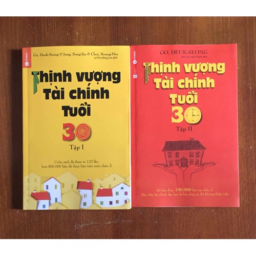 Combo Sách Thịnh Vượng Tài Chính Tuổi 30 (Trọn Bộ 2 Tập) (Tái Bản)