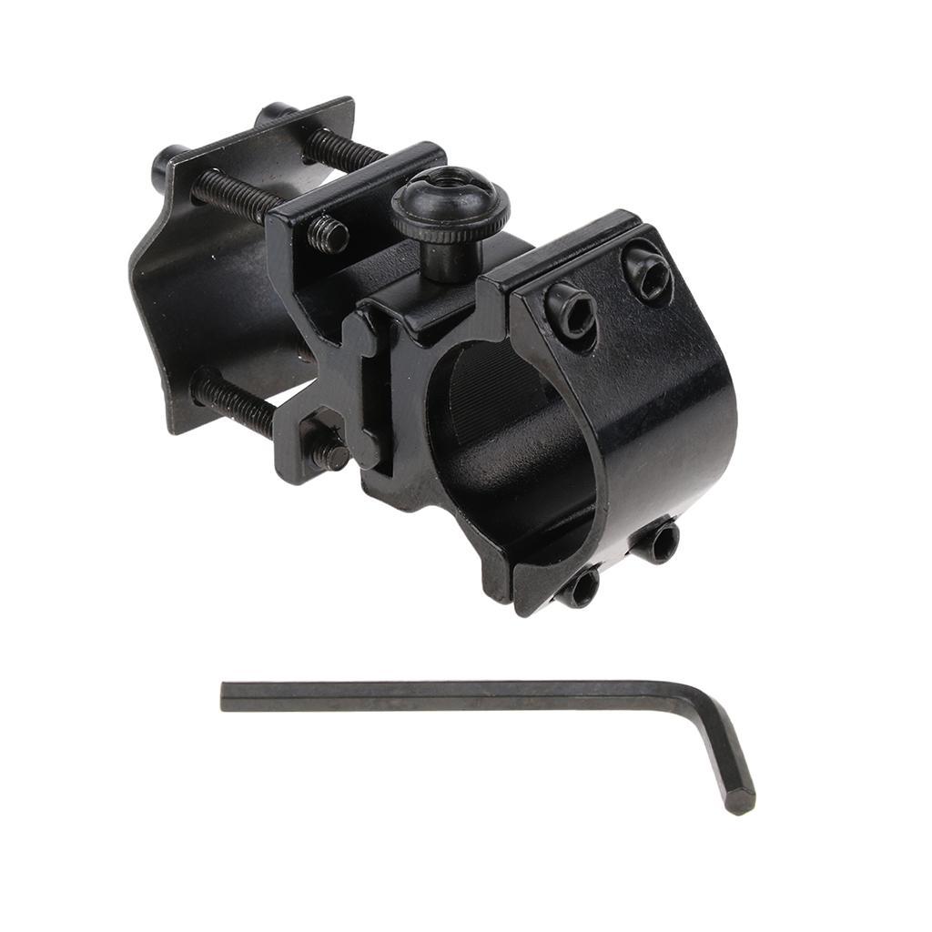 Universal Barrel & 20mm Rail 1" Flashlight Mount for SureFire Fenix