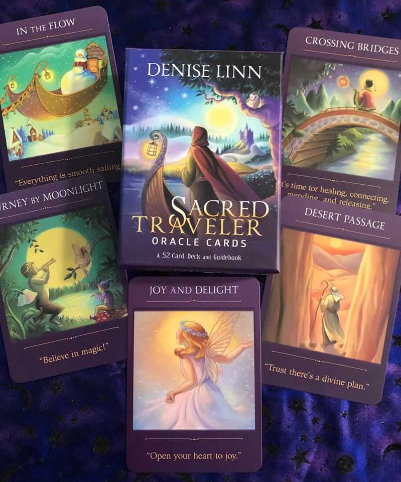 Bộ Tarot Sacred Traveler Oracle Bài Bói New