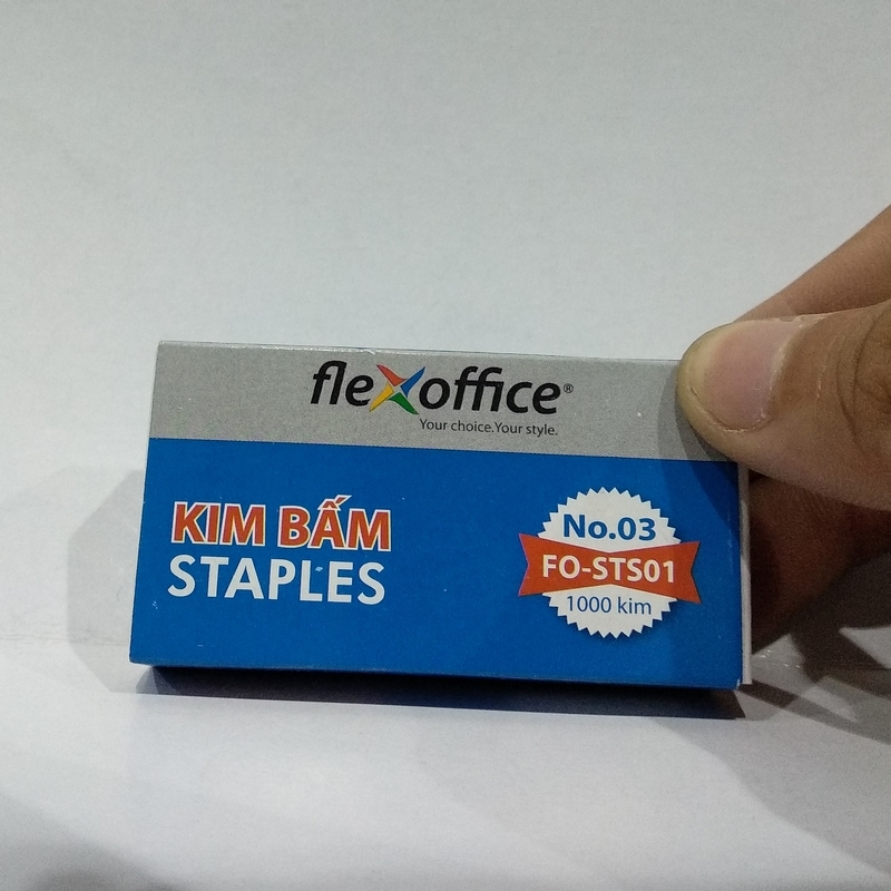 Bộ 5 Kim Bấm Số 3 Flexoffice STS01/FO