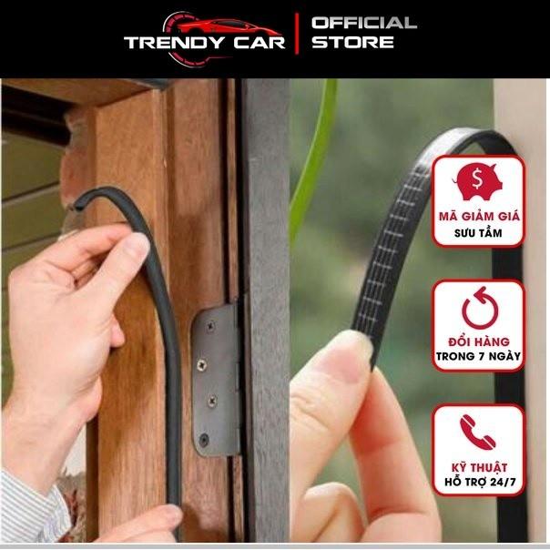 Gioăng dán cửa nhà chống bụi chống ồn chữ D Gioăng Cao Su chữ D chống bụi chống ồn cho trung cư, cửa sắt, cửa nhôm