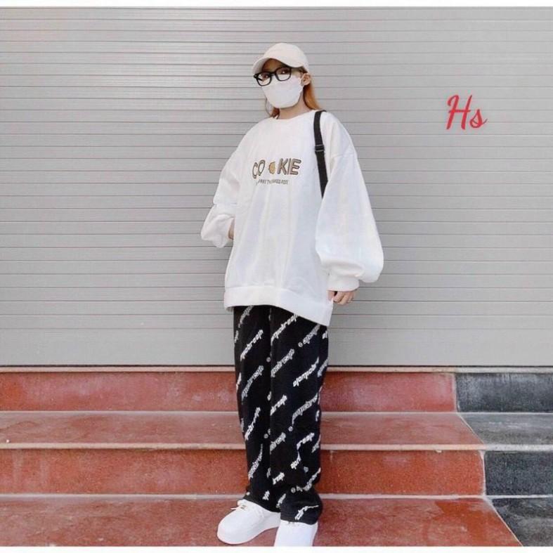 Áo SWEATER Trơn 1 Màu COKIE Ulzzang Unisex, Áo Sweater Unisex Màu Trơn Không Mũ Vải Mềm Êm Ái Cho Cả Nam Và Nữ,Áo Nỉ Sweater Nỉ Bông Form Rộng - Phong Cách Oversize Unisex