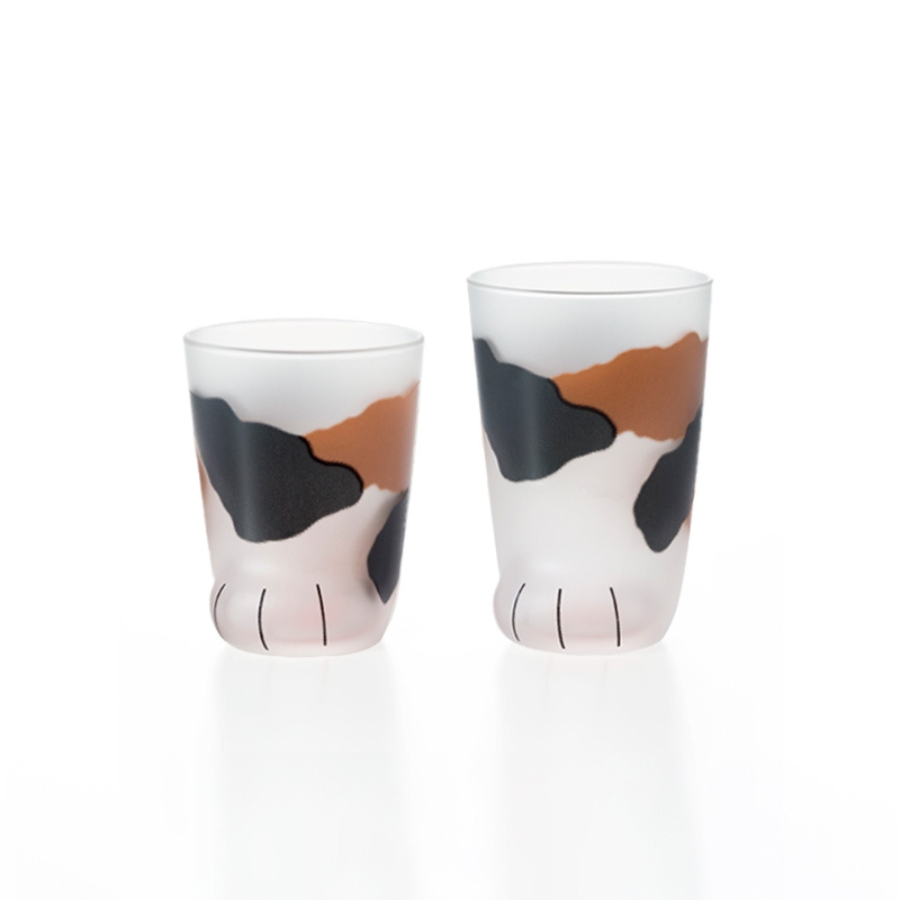 Bộ ly hình chân mèo tam thể Aderia - Coconeco - 2 cái