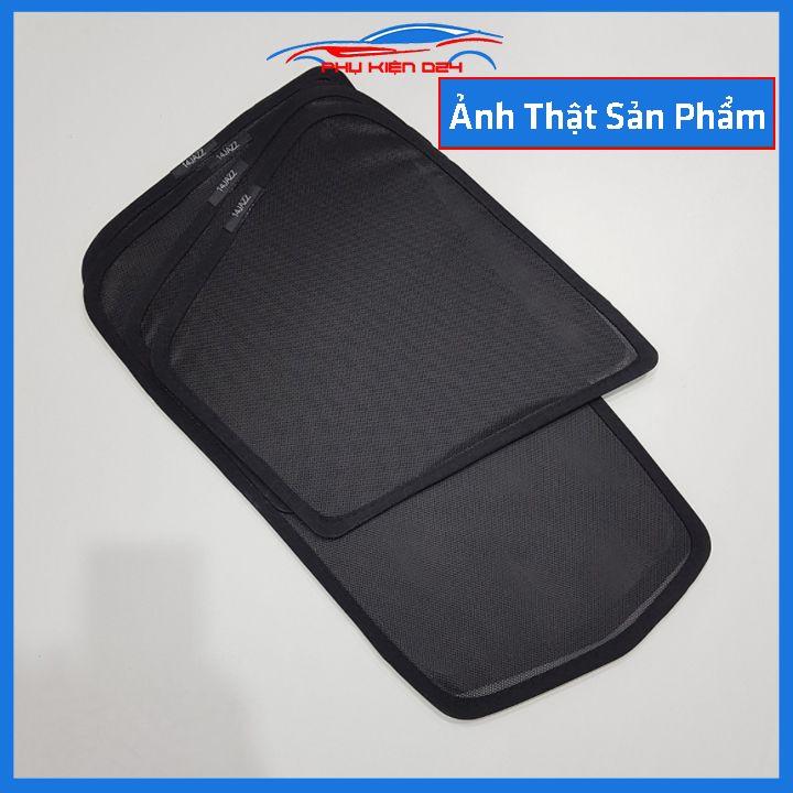 Bộ 4 rèm chắn nắng nam châm Jazz 2018 khung cố định chống tia UV