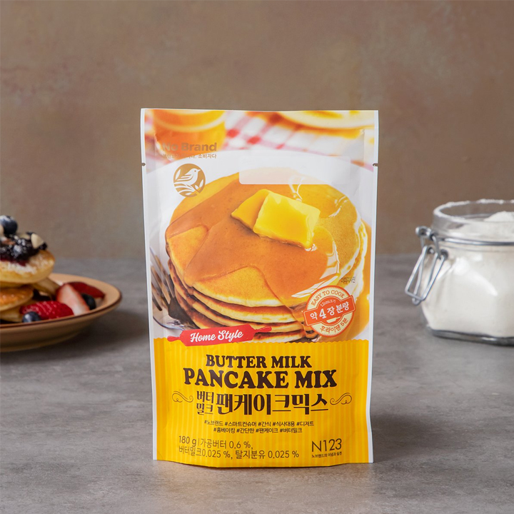 Bột Làm Bánh Pancake Bơ Sữa No Brand 180g