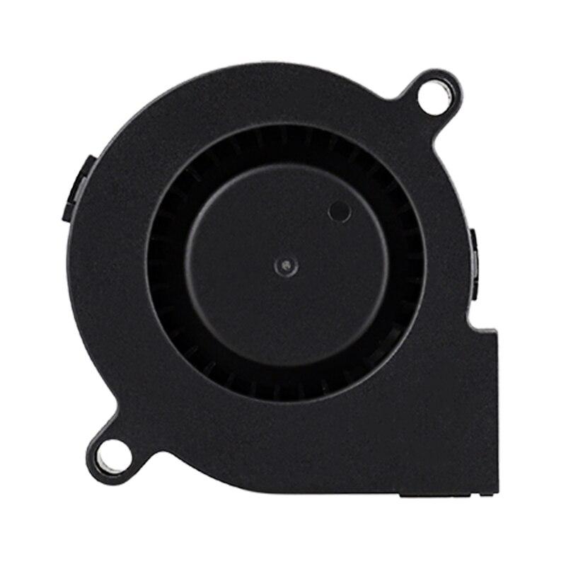 1Pcs Gdstime DC 12V Fan 50mmx50mmx15mm 50mm Dual Ball Bearing 3D Printer Cooler Fan 5CM 50x15mm Turbo Radial Blower Cooling Fan