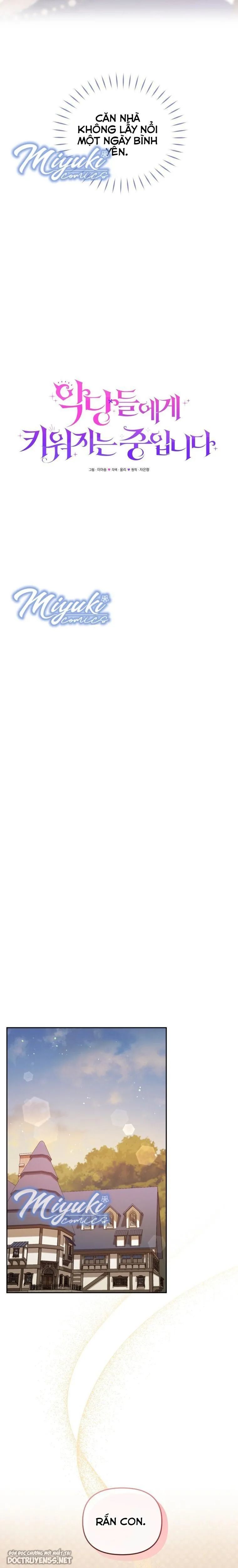 tôi được nuôi dưỡng bởi những kẻ phản diện chapter 15 14