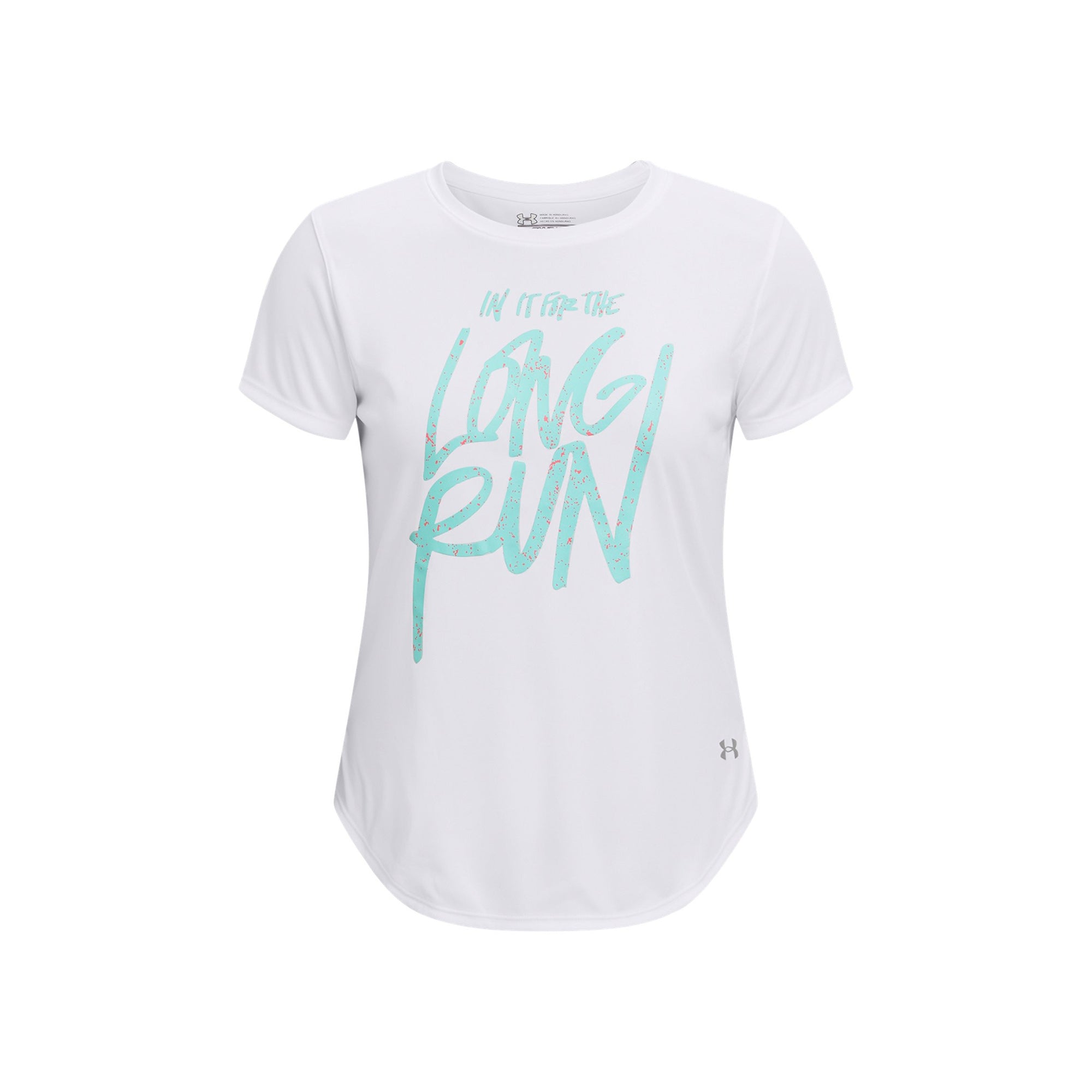 Áo thun tay ngắn thể thao nữ Under Armour Long Run Graphic - 1365656-100