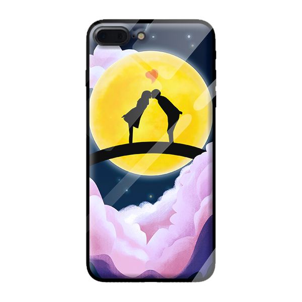 Ốp kính cường lực cho iPhone 8 Plus mẫu LOVE 36 - Hàng chính hãng