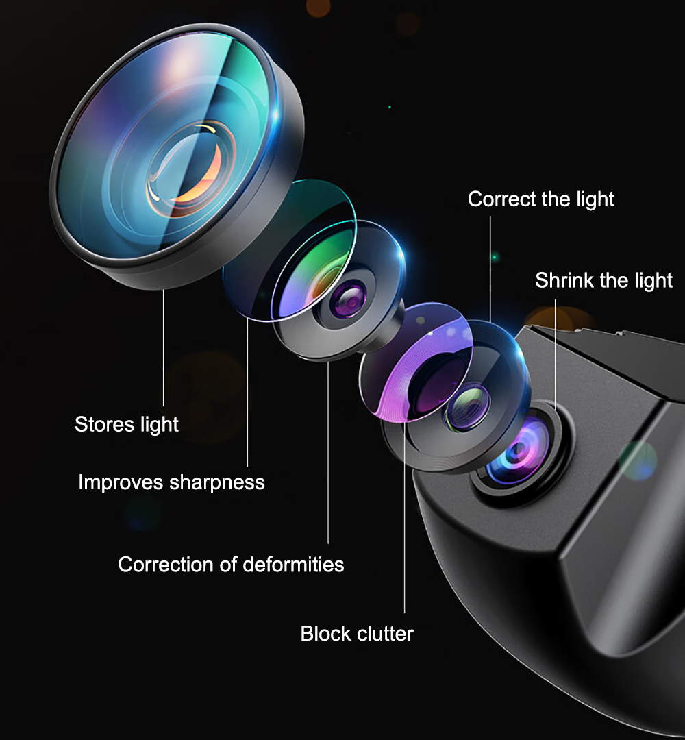 Universal Car DVR Dash Cam 4K Chế độ xem phía sau Auto Dashcam cho máy ảnh xe hơi 2160p Video Reverson DVR WiFi 24H Giám sát đỗ xe Tên màu: 1080p Lens đơn