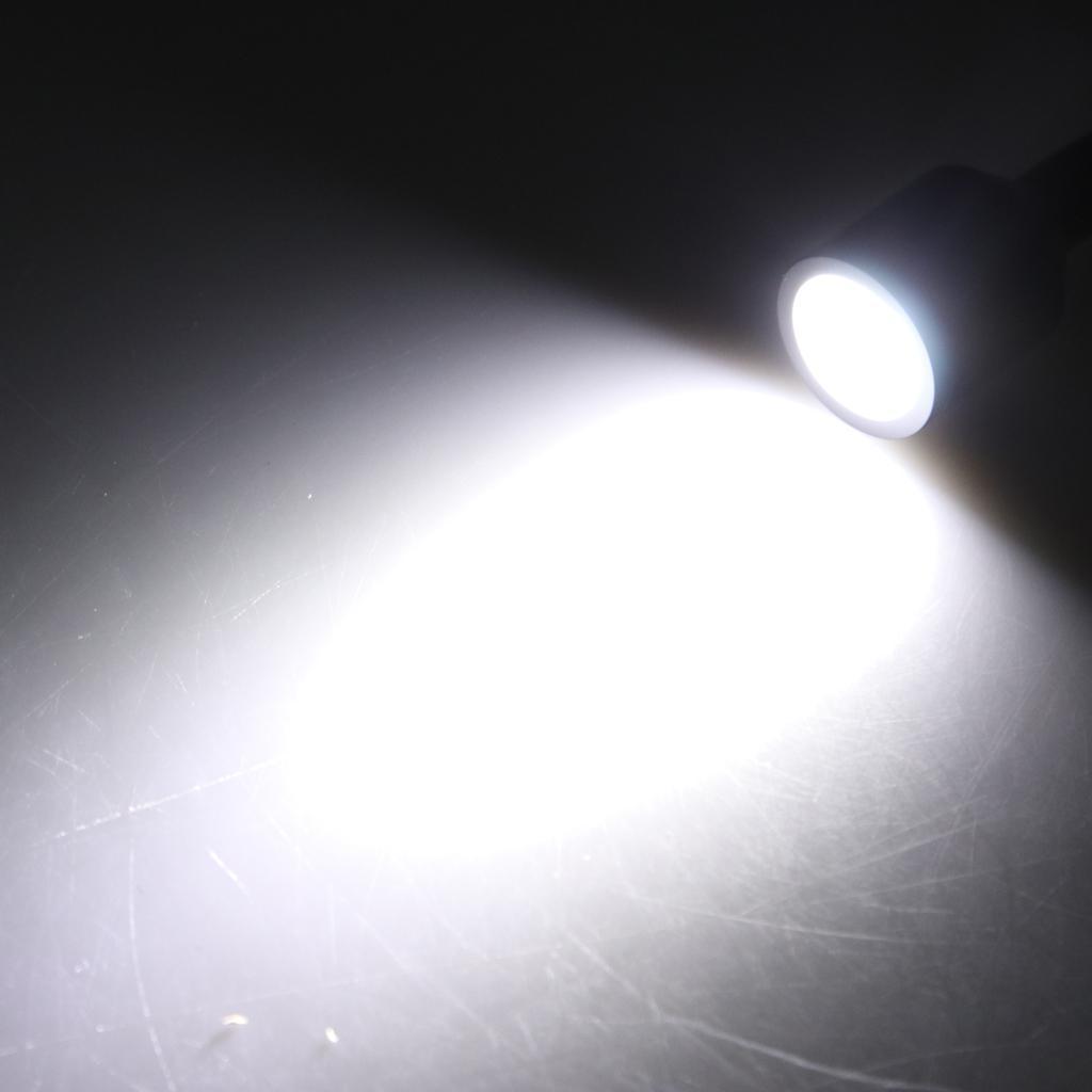 2pcs 1W 12V LED Flexible Gooseneck Reading Light with Switch - /Marine/RV