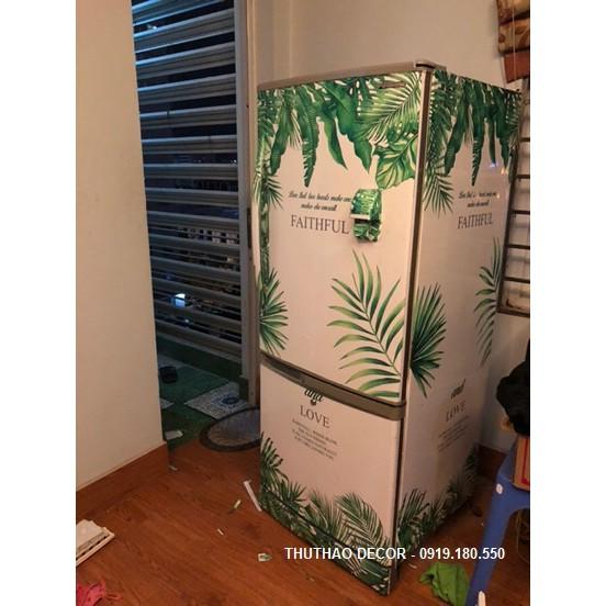 COMBO 3 TẤM GIỐNG NHAU - Decal dán kính tủ lạnh