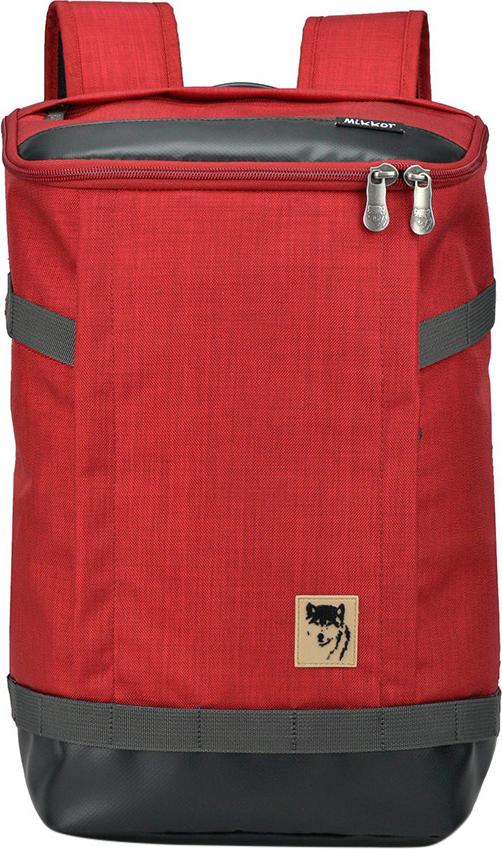 Balo Laptop Mikkor The Irvin Backpack - Red (28 x 16 x 43 cm)